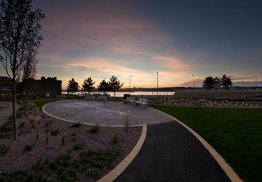 Harton Quays Park, image courtesy of See Tyne and Wear Differently