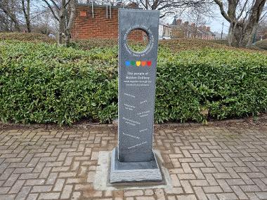 Covid Memorial Boldon Colliery