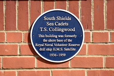 Blue plaque to South Shields Sea Cadets