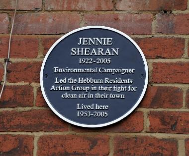 Blue Plaque to Honour Jennie Shearan