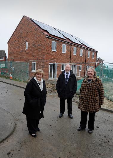 L-R Cllrs  Tracey Dixon, Jim Foreman, Joanne Bell 