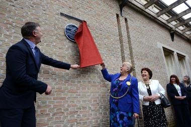 Blue Plaque to Dame Rosemary Cramp