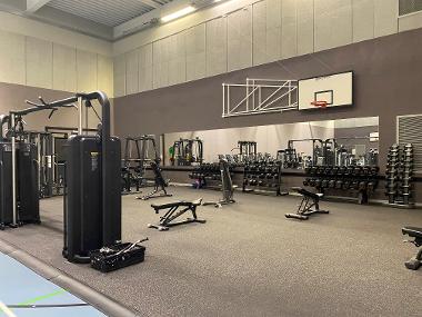 Hebburn Central gym in sports hall