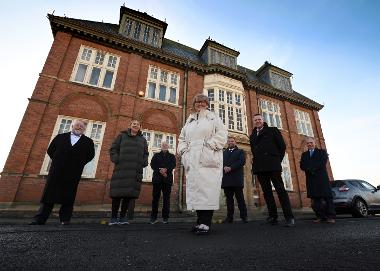 South Tyneside Council, Tyne Coast College and Castle representatives at Barrington Street