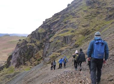 Hill walking